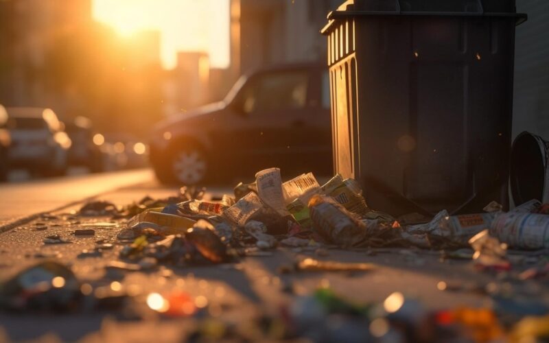 Floridsdorf’ta çöp kampanyası: Bezirk yeni uyarı tabelaları astı, WasteWatcher cezası ne kadar?