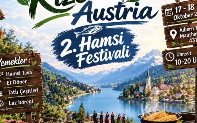 Avusturya’da 2. Hamsi Festivali 17-18 Ekim’de Mauthausen’de: Rize Derneği davet ediyor