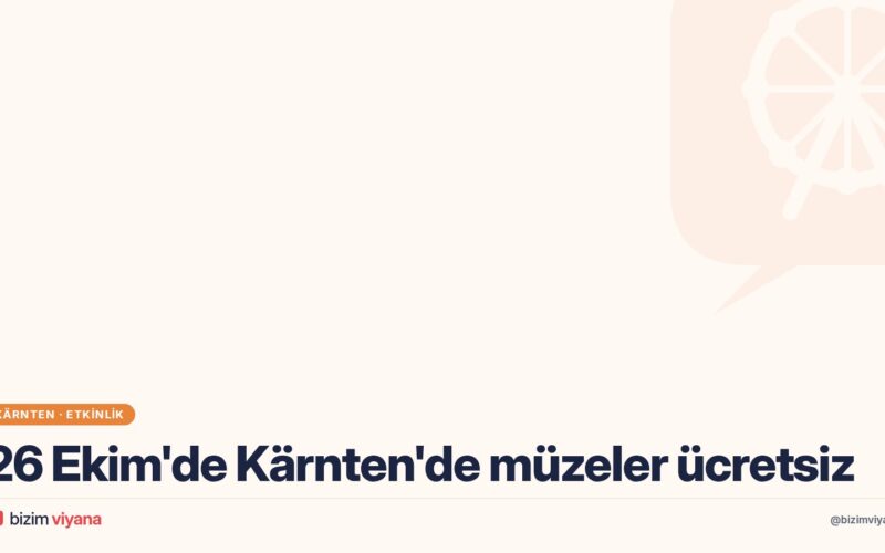 26 Ekim milli bayramında Kärnten’de müzeler ücretsiz: Magdalensberg ve Rudolfinum programı