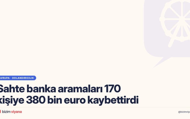 Banka adıyla gelen sahte aramalara dikkat: Rotterdam’da 170 kişi 380 bin euro kaybetti