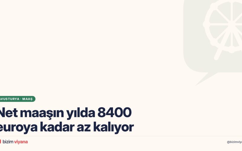 Avusturya’da maaşın neden az kalıyor? Agenda Austria: yılda 8400 euroya kadar fark var