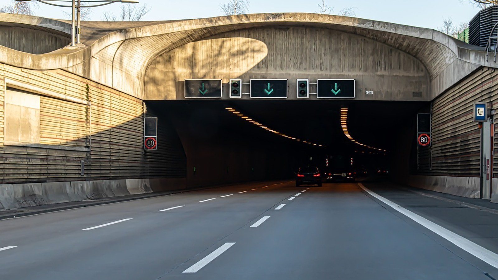 S 1'de iki tünel geceleri kapanıyor (Temsilî görsel: Pixabay)